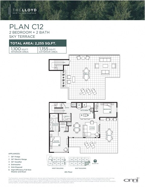 the floor plan of the condo